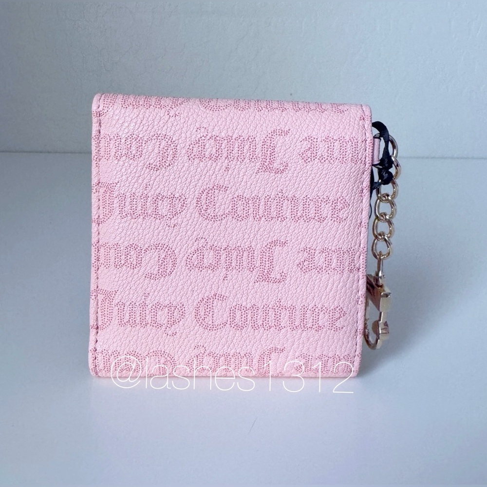 JUICY COUTURE Bag East Side West Side Satchel & Wallet Set - Pink Macaroon - Picture 9 of 12